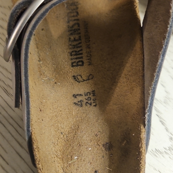 Birkenstock Giza Gray Sandals - Picture 3 of 7